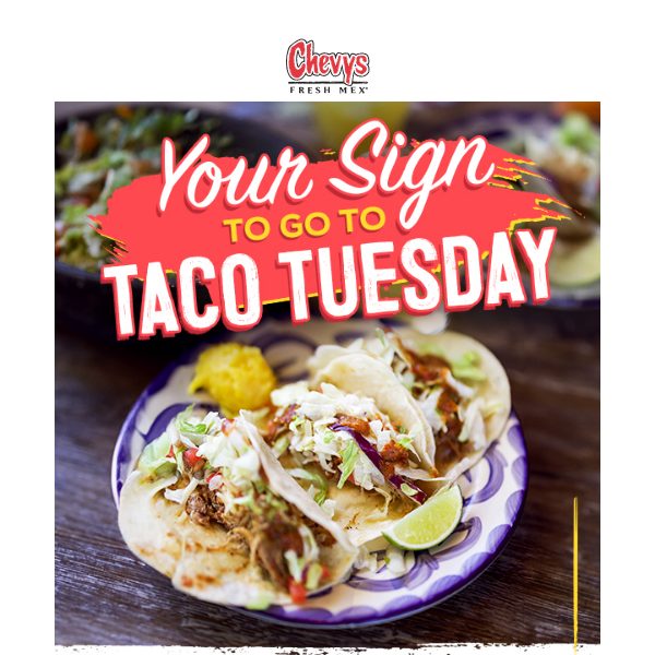 Meet Us for $3 Taco Tuesday!
