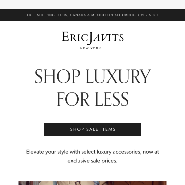 Eric Javits, Go Luxe For Less 👜🩰🎩