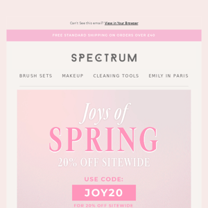 🌸 20% OFF 🌼 Joys of Spring