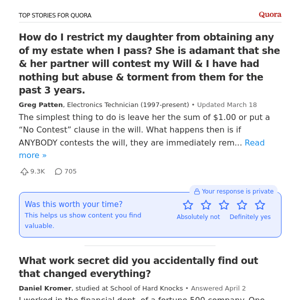 How do I restrict my daughter from obtaining any of my estate when I pass? She is ada...?