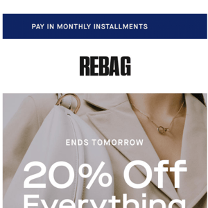 20% off styles you've been eyeing