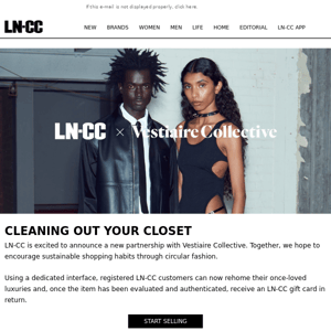 Launch: LN-CC x Vestiaire Collective
