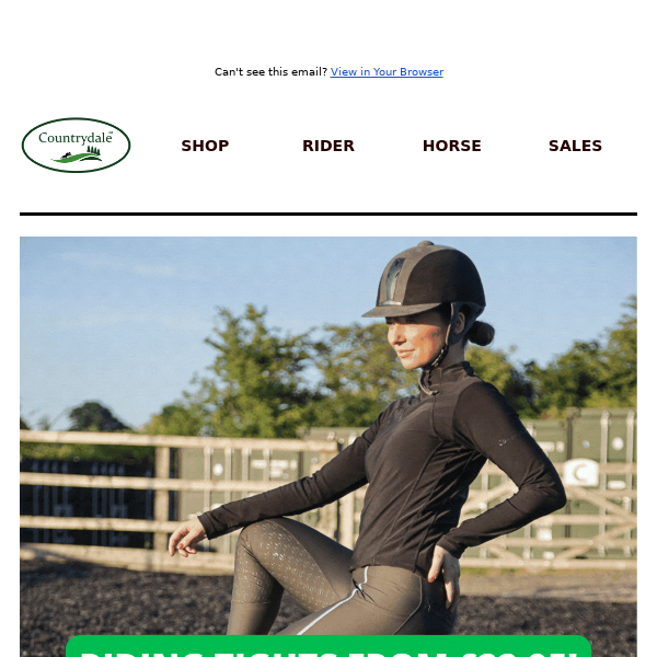 Countrydale™ Knee Patch Comfi-Wear Riding Tights