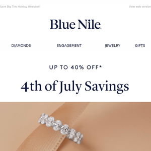 Happy Fourth Of July! Celebrate With Up To 40% Off Jewelry