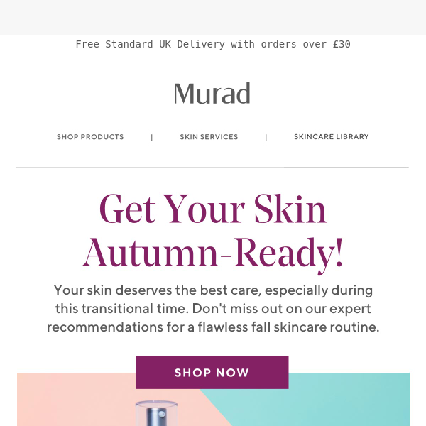Keep Your Skin Radiant This Autumn