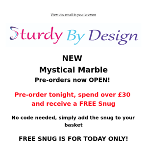 💜 NEW Mystical Marble PLUS order tonight for a FREE gift