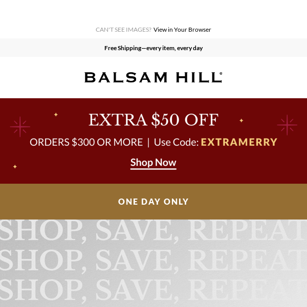 Balsam Hill Coupons & Promo Codes - February 2024