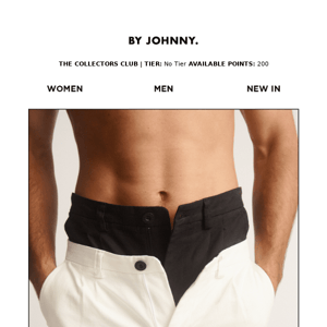 FOR HIM: JOHNNY'S FAVOURITE PANT.