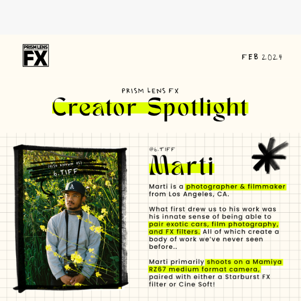 Creator Spotlight - Marti Alonzo 🔎