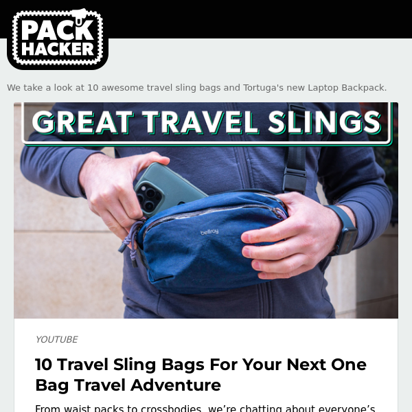 10 Sling Bags for Adventurers! 🌟🎒 - Pack Hacker