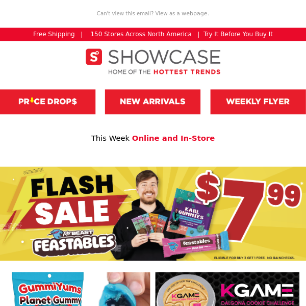 STARTS NOW: Feastables Flash Sale by Mr. Beast!