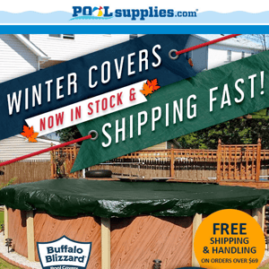 Your last chance to save 10% on a winter cover!