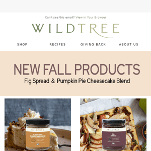 NEW Fall Product Drop!
