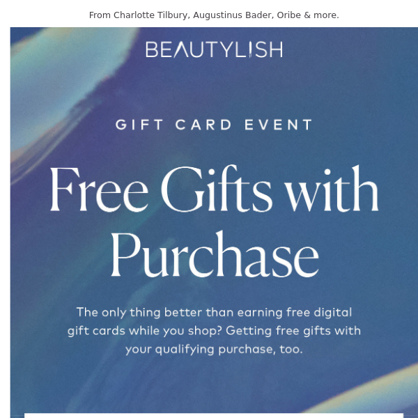 For you—free gift cards AND free gifts 💝