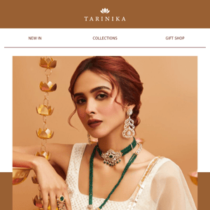 The Biggest Jewellery Sale by Tarinika is Live | Sitewide 20% off