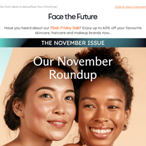 Our November roundup is here, Face the Future 🤓