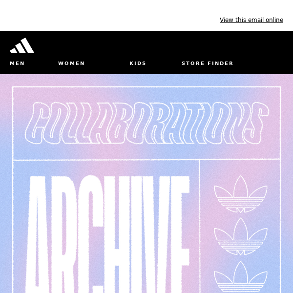 The adidas Collaborations Archive is now open. /// L'événement adidas Collaborations Archive est ouvert.