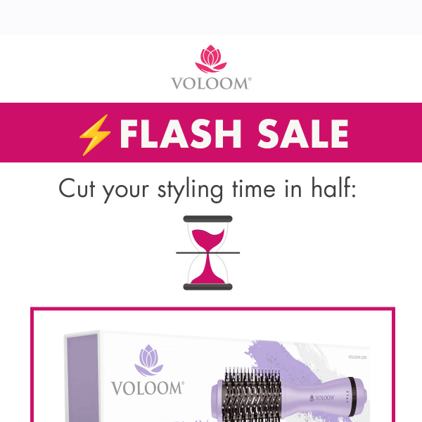 TRENDING: Save $30 ⚡ VOLOOM Triple Play Dryer Brush