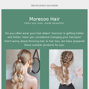 Limited-time Discount | Challenge your hair style