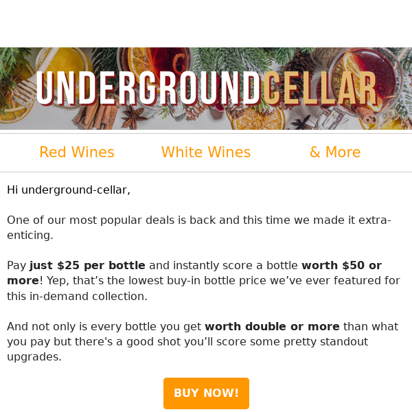 Just $25 to Score Wines Worth Double Or More!