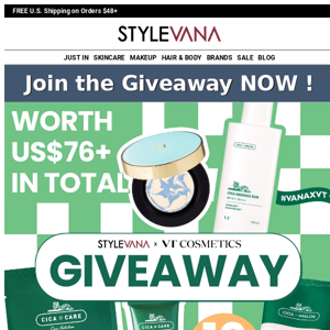 VT Cosmetics x STYLEVANA GIVEAWAY🎁