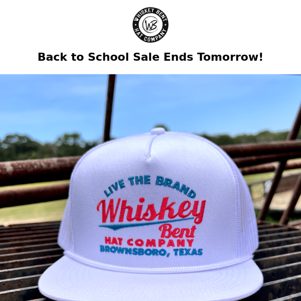 Whiskey Bent Whiskey Creek Golf Trucker Hat for Men in White in