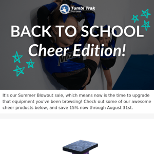 Back to School: Cheer Edition! 📚🎀