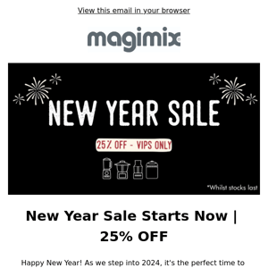 Now on | New Year Sale