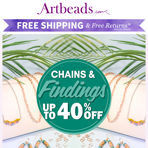Save BIG on Stash Essentials - Chain & Findings On Sale Now!