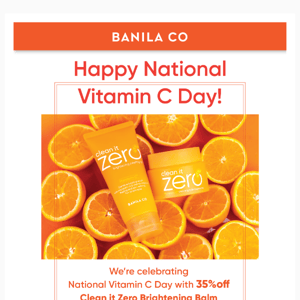 Happy National Vitamin C Day 😎