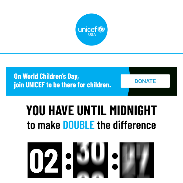 Donate to UNICEF and make a difference