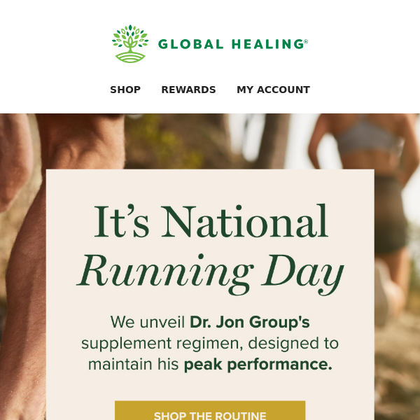 Celebrate National Running Day with a COMPLIMENTARY routine