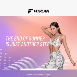 Save 30% on all Fitplan apparel 🤑