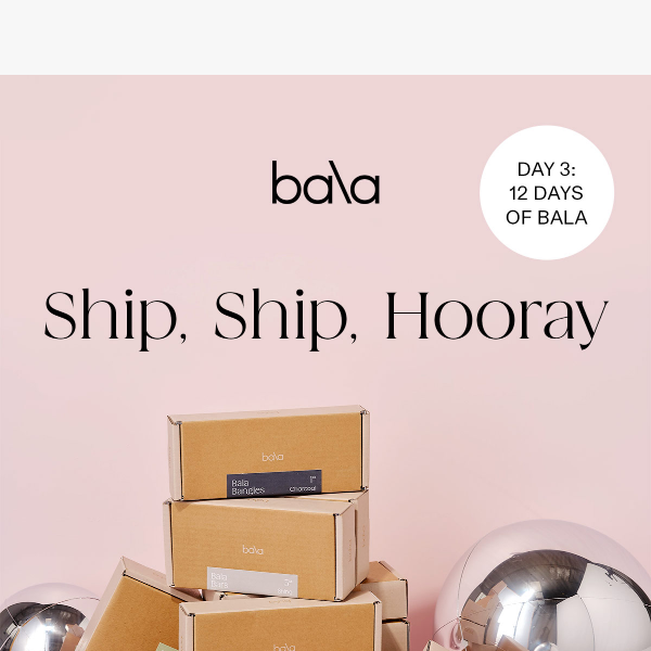FREE SHIPPING, today only! 📦✨