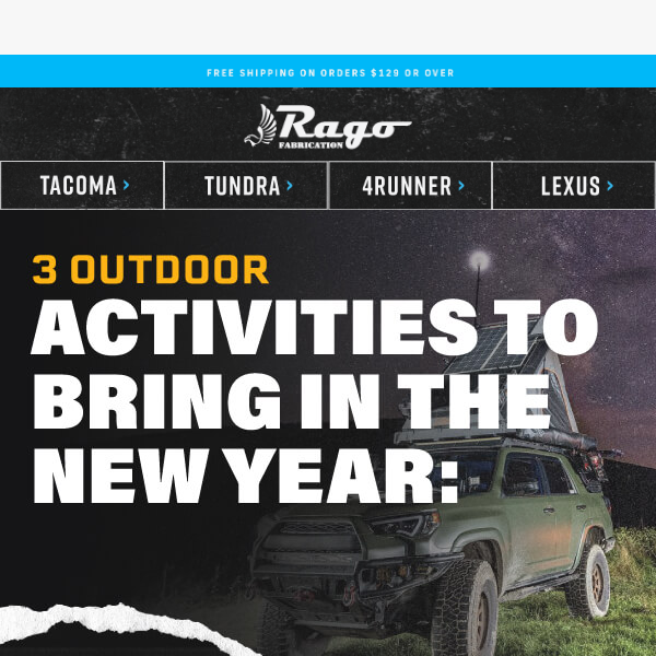 3 Outdoor Activities to Bring in the New Year