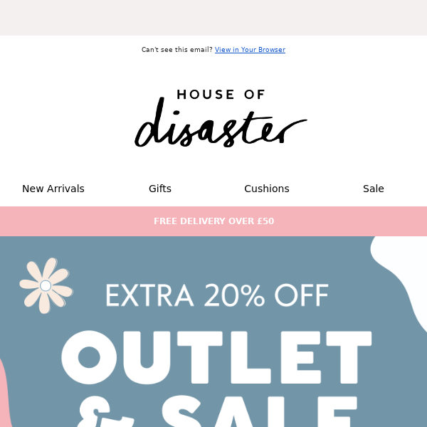 20% OFF OUTLET & SALE 🔥