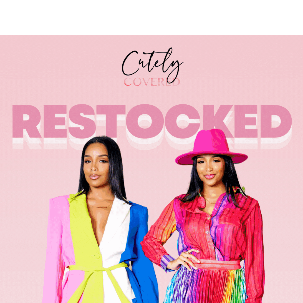 The Biggest Best Seller RESTOCK 📣 Up to Size 3X 🚨