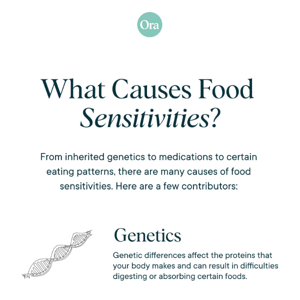 What Causes Food Sensitivities❓