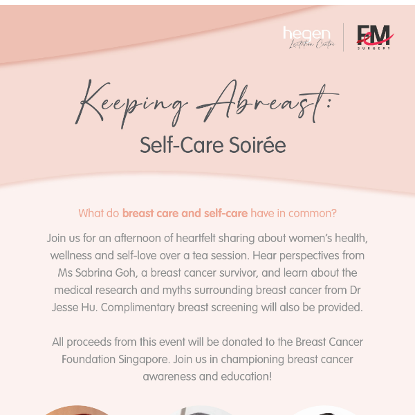 Keeping Abreast: Self-care Soirée 🎀