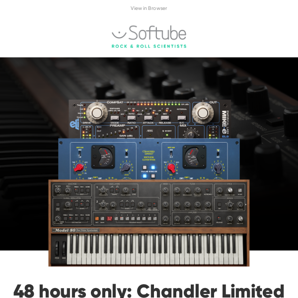 🔑 Unlock: Chandler Limited Zener Limiter, Empirical Labs Mike-E, and Model 80 Five Voice Synthesizer