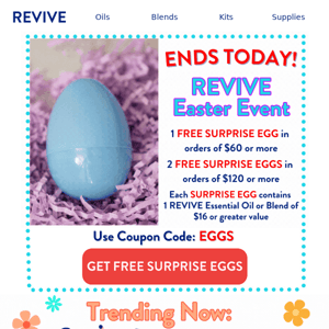 Ends Today: FREE Surprise Eggs🚨