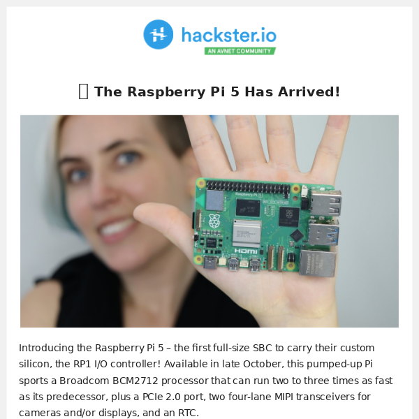 News from Hackster.io 🍂