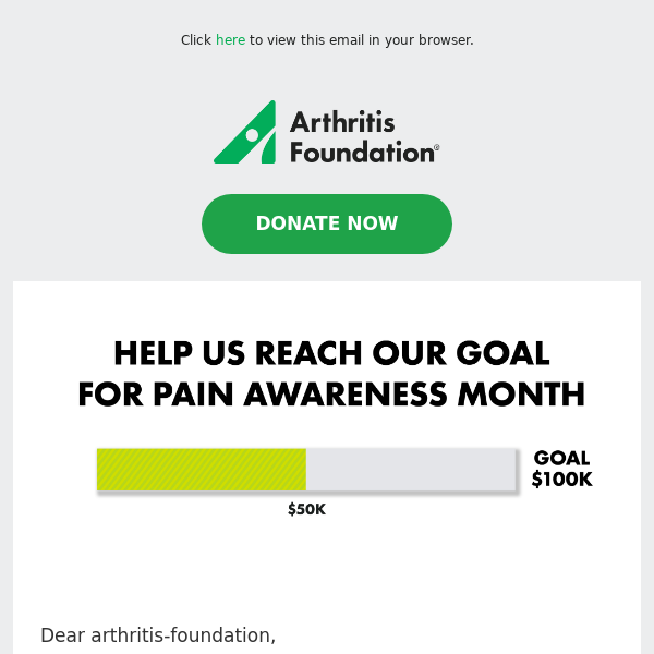 Overcoming arthritis pain is within reach