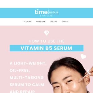🧐 How Vitamin B5 Can Benefit Your Skin 🧐