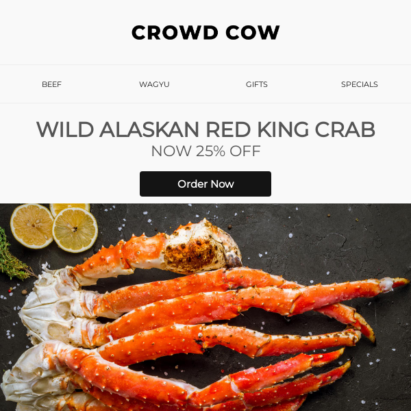 🦀Last Chance to Get Spectacular Deals on King Crab!