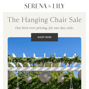 Today only: Best-ever price on our most-coveted chair.