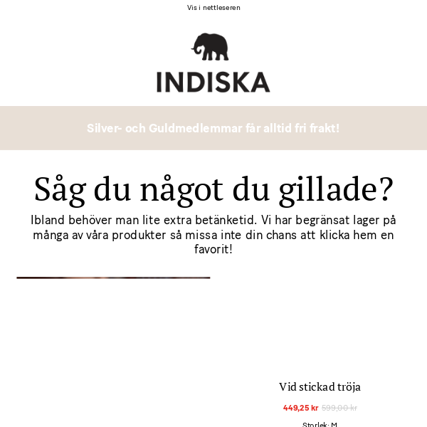 Såg du något du gillade?