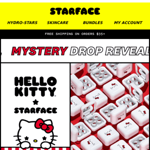 HELLO KITTY x STARFACE IS BACK TMRW 💖