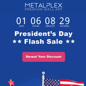 President's Day Flash Sale