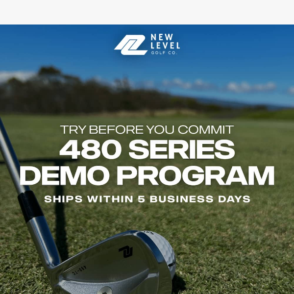 480 Iron Series Demos Are Now Shipping